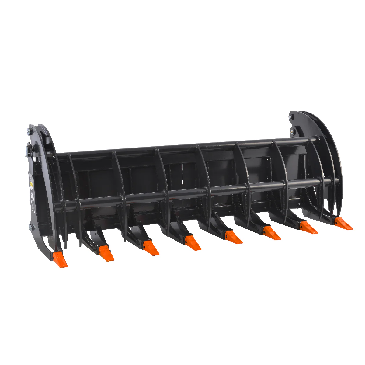 78” Skid Steer Heavy Root Rake Grapple Attachment,52in Jaw Opening , HGG-78 - Image 7