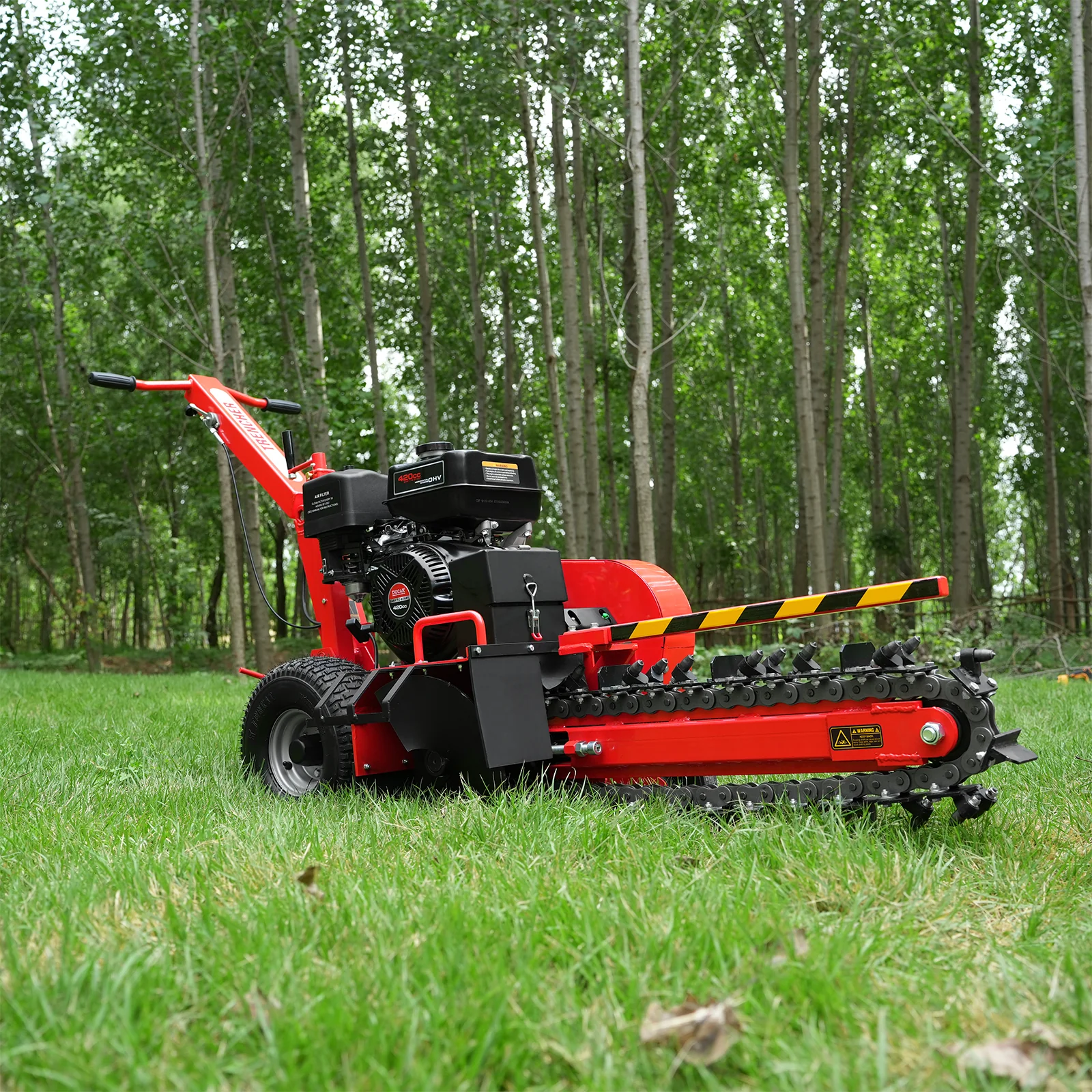 15HP 420cc E-Start Powered 24" Ditching Trencher ,  TCR1500 - Image 3