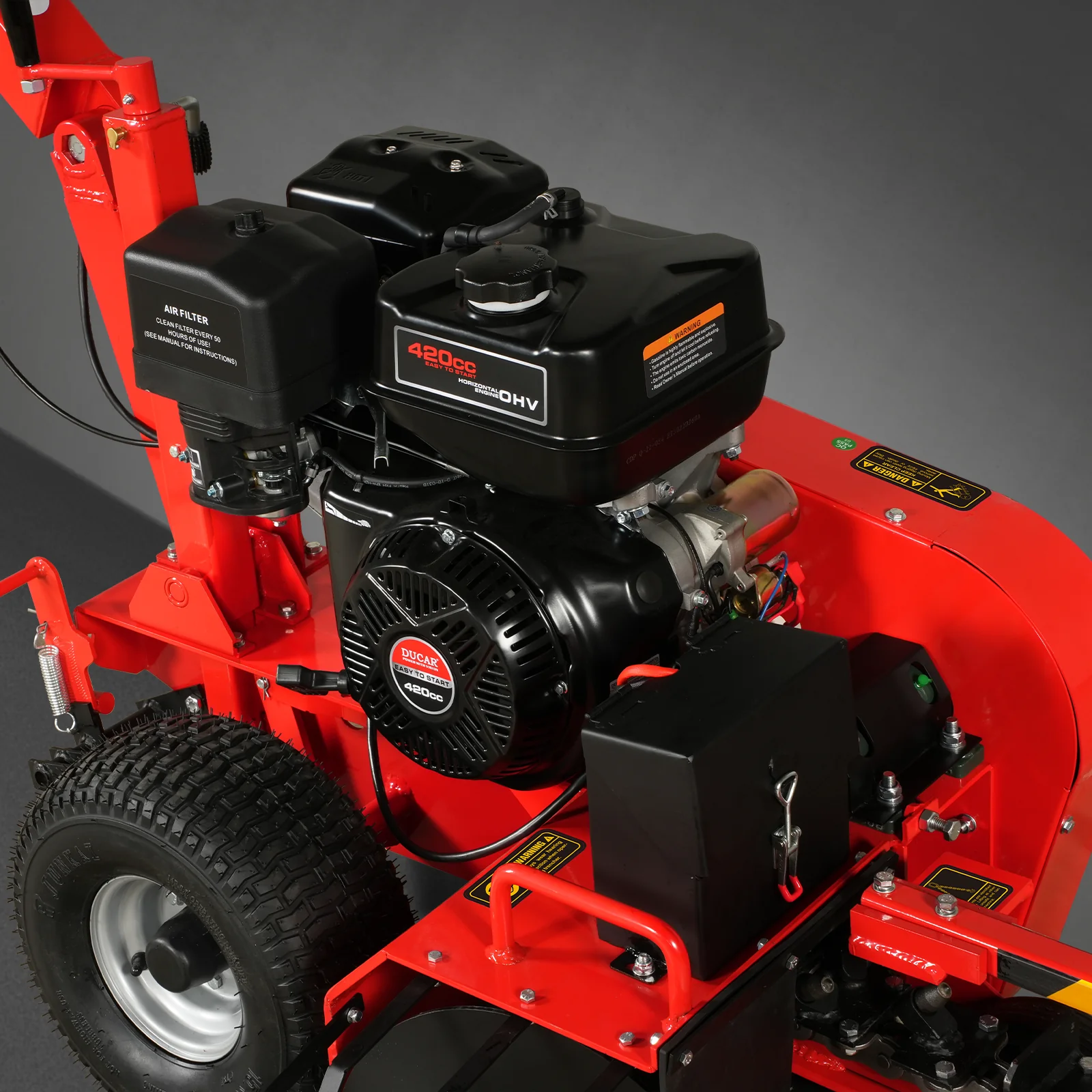 15HP 420cc E-Start Powered 24" Ditching Trencher ,  TCR1500 - Image 7