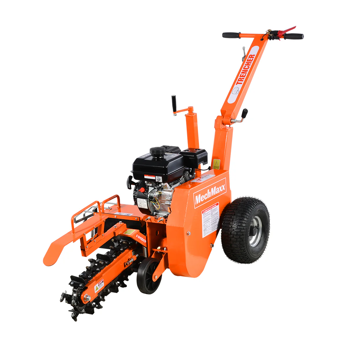 MechMaxx 7HP Gas Powered Cable Ditching Mini Trencher , TCR650 - Image 7