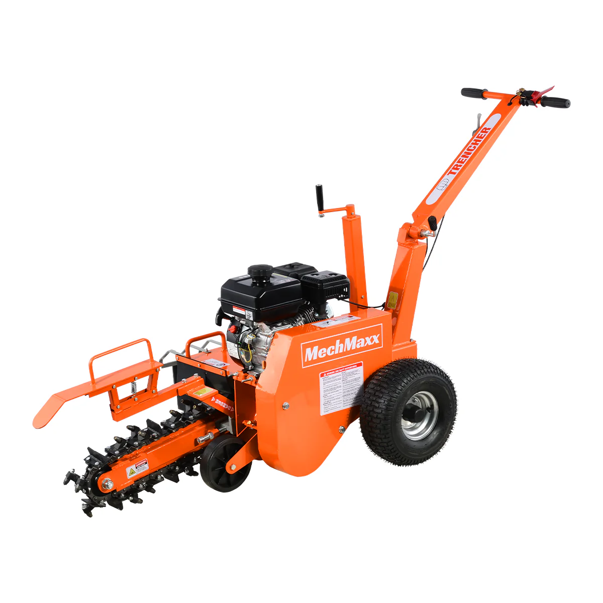 MechMaxx 7HP Gas Powered Cable Ditching Mini Trencher , TCR650 - Image 9