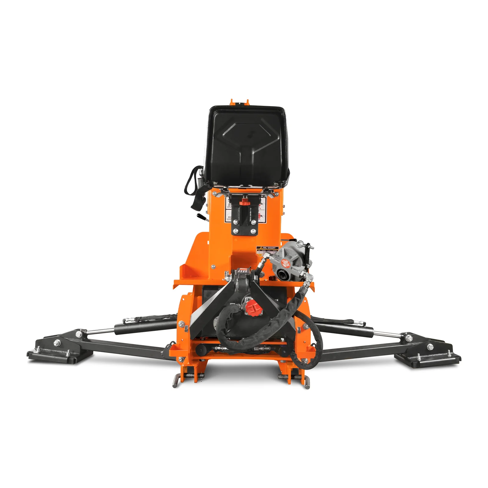 9' Tractor Backhoe Attachment with Hydraulic Thumb,  15" Bucket,  ISO/SAE Switchable Controls,  Self-Contained Hydraulic System,  3 Point Hitch Cat.1 & 2,  25-100 HP,  BH860H - Image 29