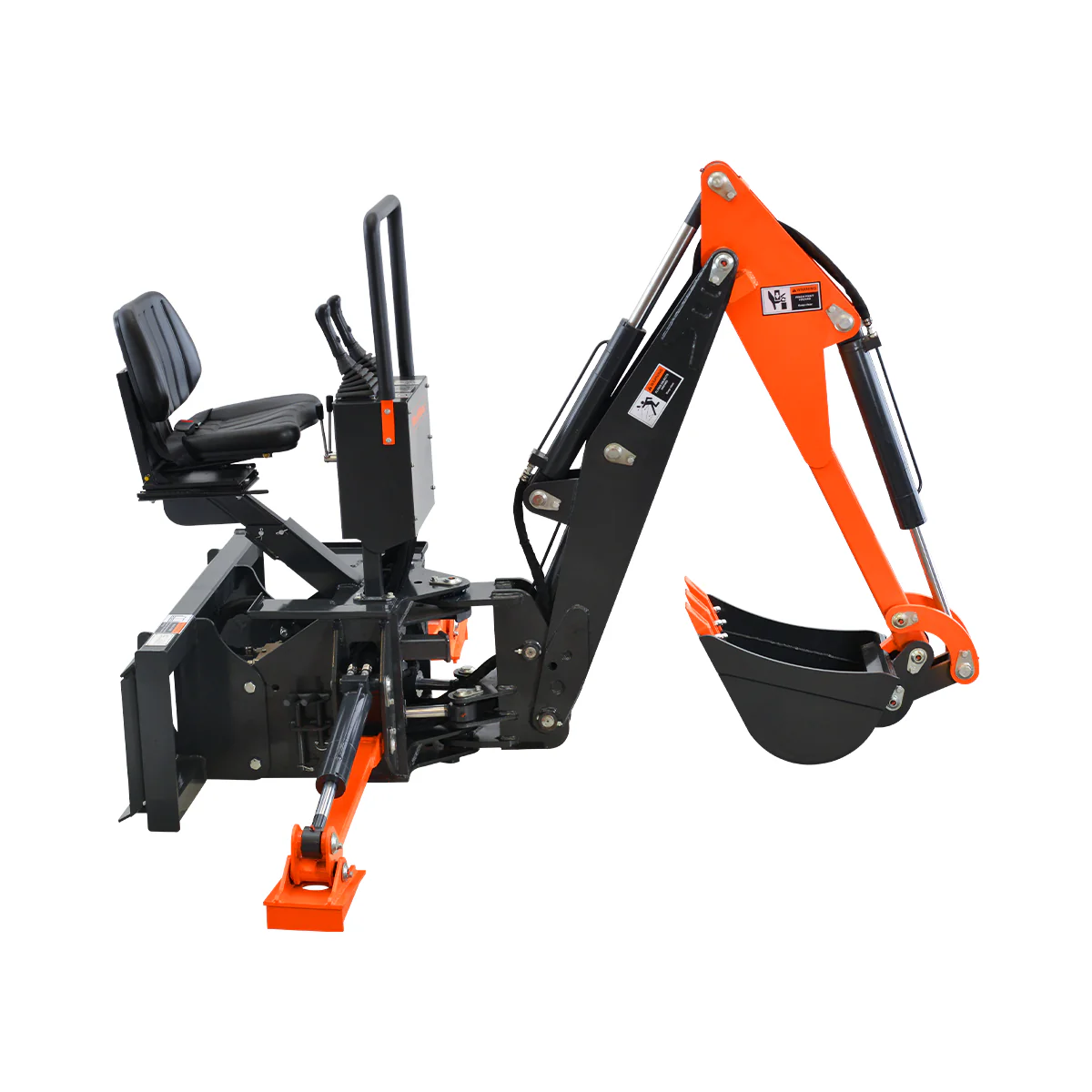 Skid Steer Backhoe 8ft Digging Depth, 16” Bucket Included,70°  Left/Right Swivel Rotation SBH50 - Image 12