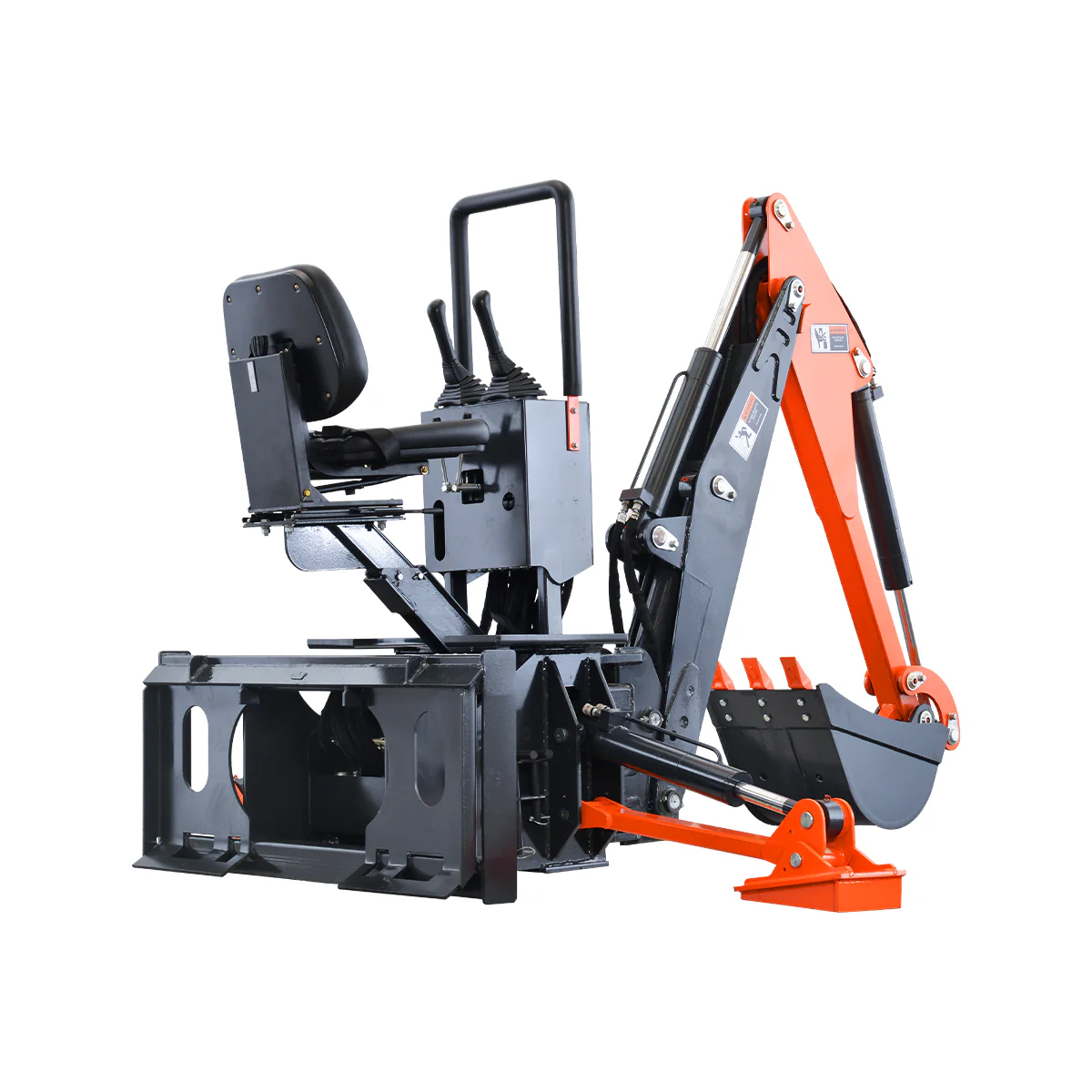 Skid Steer Backhoe 8ft Digging Depth, 16” Bucket Included,70°  Left/Right Swivel Rotation SBH50 - Image 7