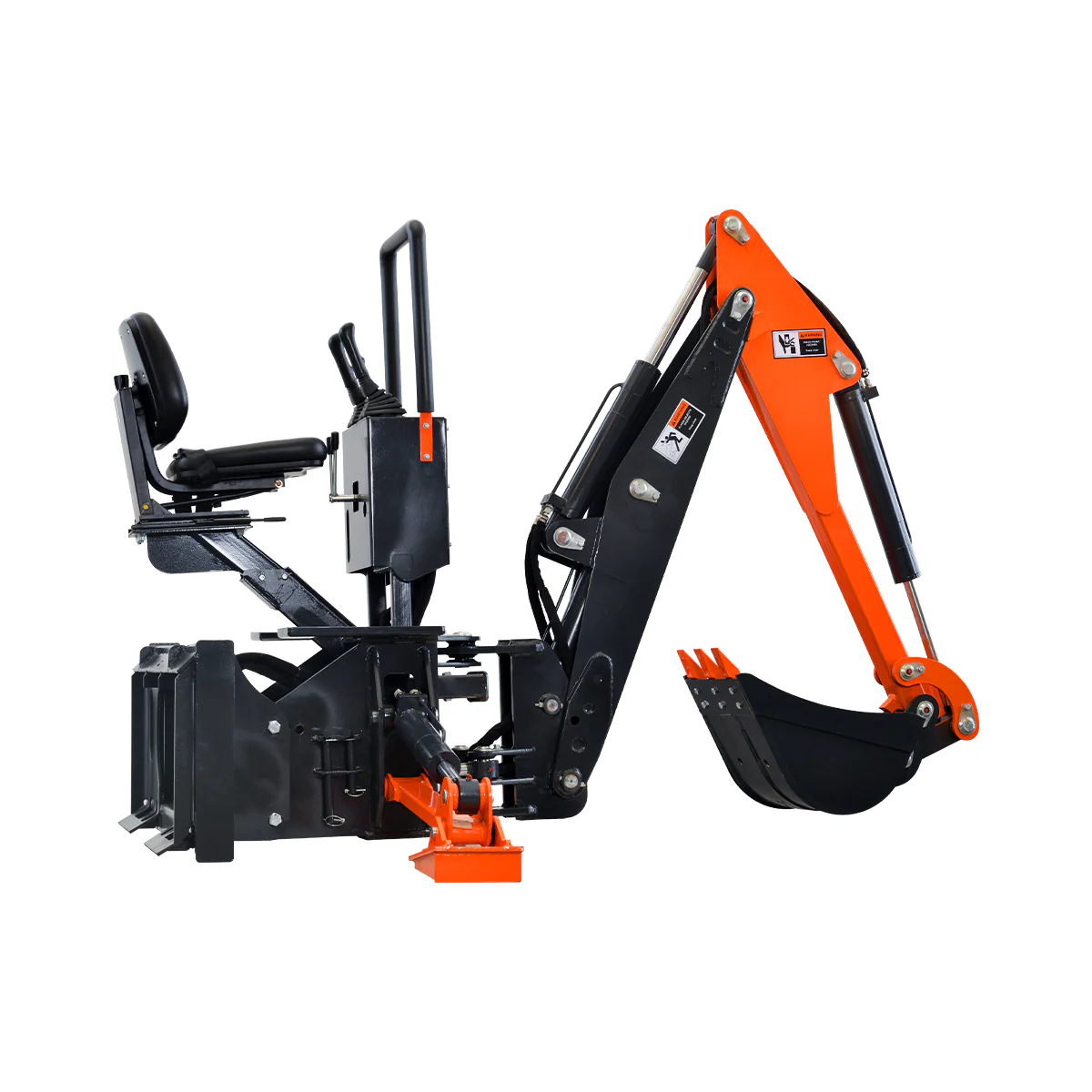 Skid Steer Backhoe 8ft Digging Depth, 16” Bucket Included,70°  Left/Right Swivel Rotation SBH50 - Image 8