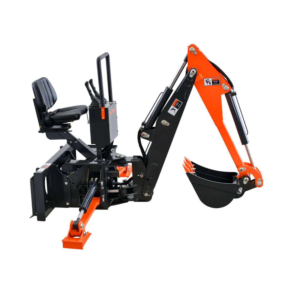 Skid Steer Backhoe 8ft Digging Depth, 16” Bucket Included,70°  Left/Right Swivel Rotation SBH50 - Image 9