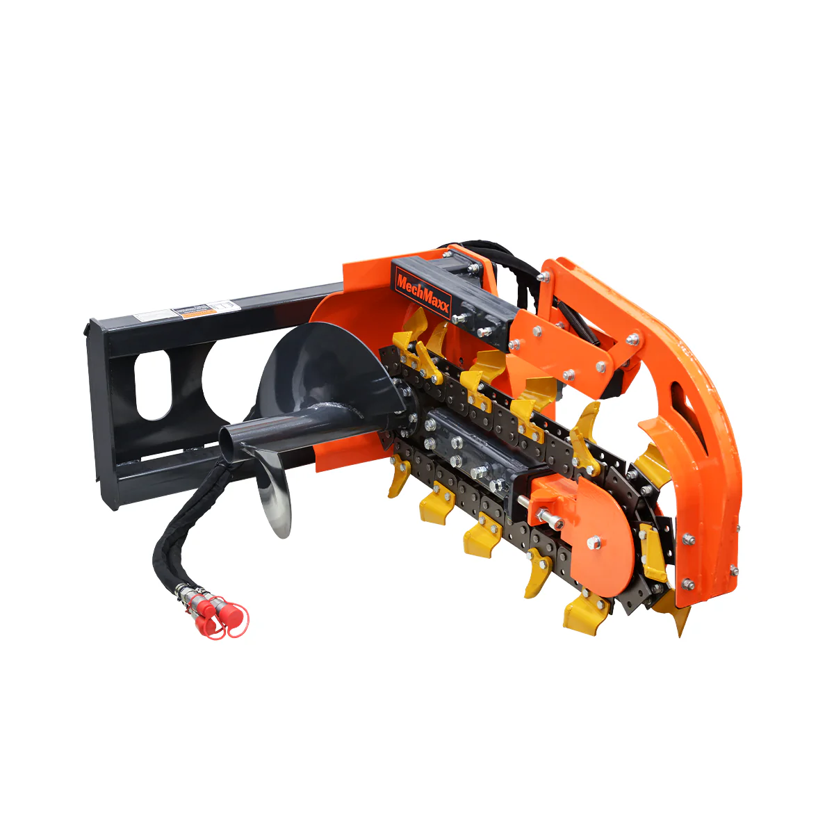 MechMaxx 28" Trencher Skid Steer Attachment - Image 5