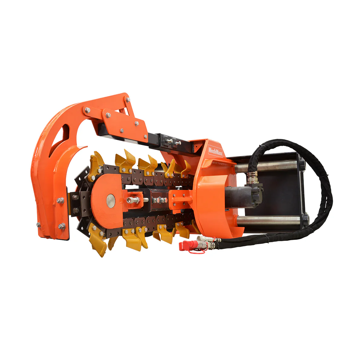 MechMaxx 28'' Side Shaft Trencher Skid Steer Attachment - Image 4