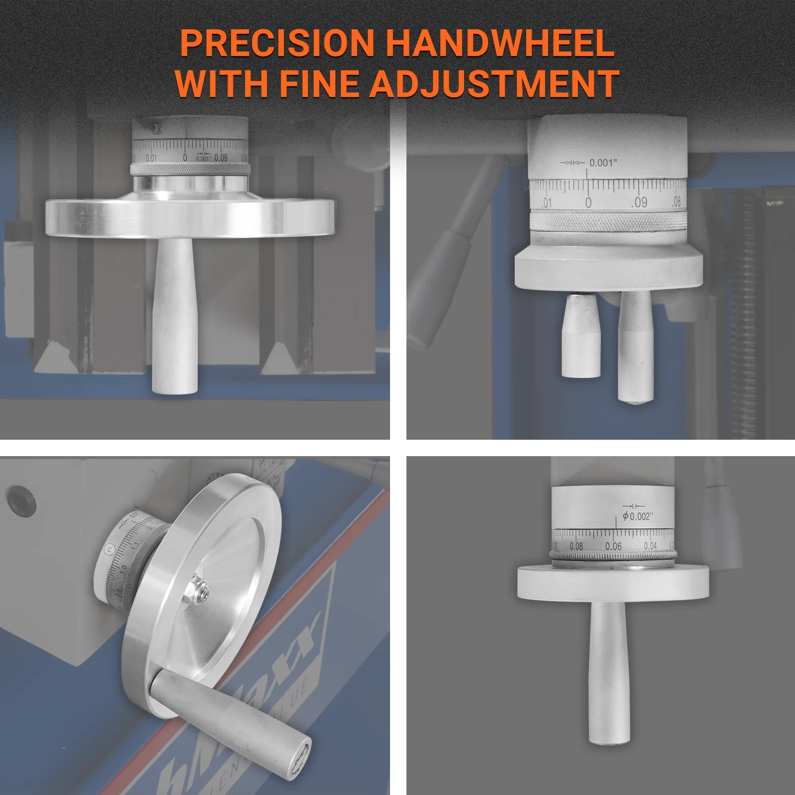 Metal Lathe Machine 11'' x 30'' High Precision Benchtop Brushless Motor 0-2000 RPM Variable Speed Metal Working Machine 2HP Small Lathe without Stand 1130V - Image 9