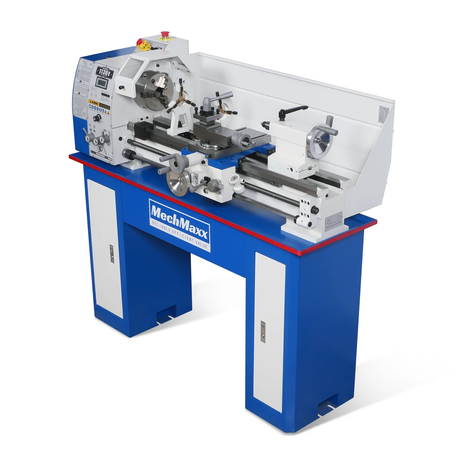 Metal Lathe Machine 11'' x 30'' High Precision Benchtop Brushless Motor 0-2000 RPM Variable Speed Metal Working Machine 2HP Small Lathe without Stand 1130V - Image 14