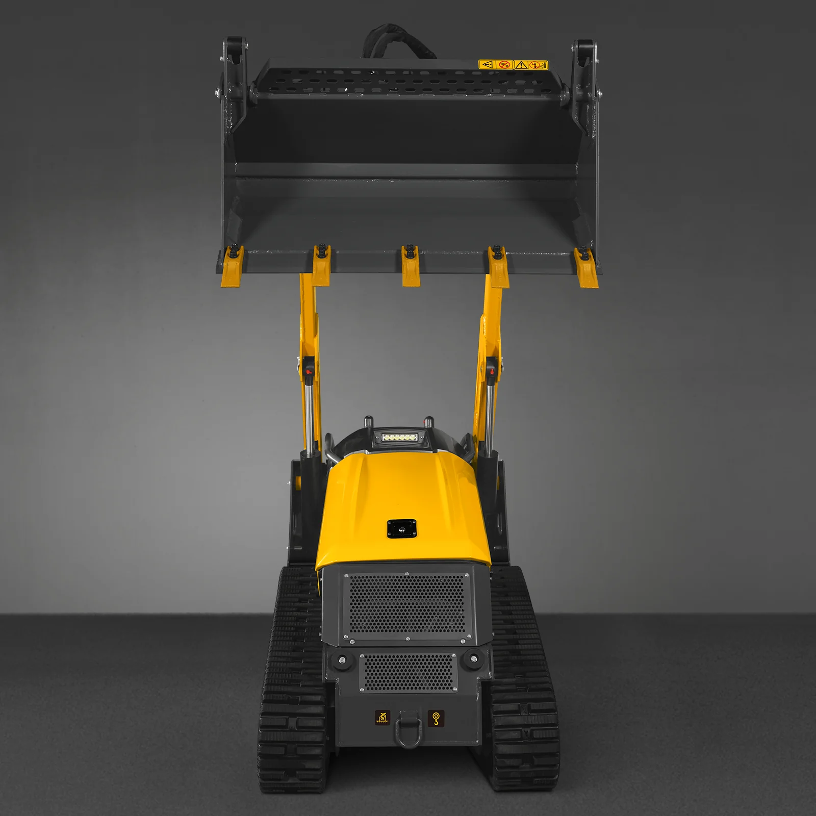 Mini Skid Steer Stand On Compact Track Loader ( 4 in 1 bucket included ) with 25HP KUBOTA D1105 Diesel Engine,  Common Industry Interface (CII),  CROBA  STL1000 - Image 102