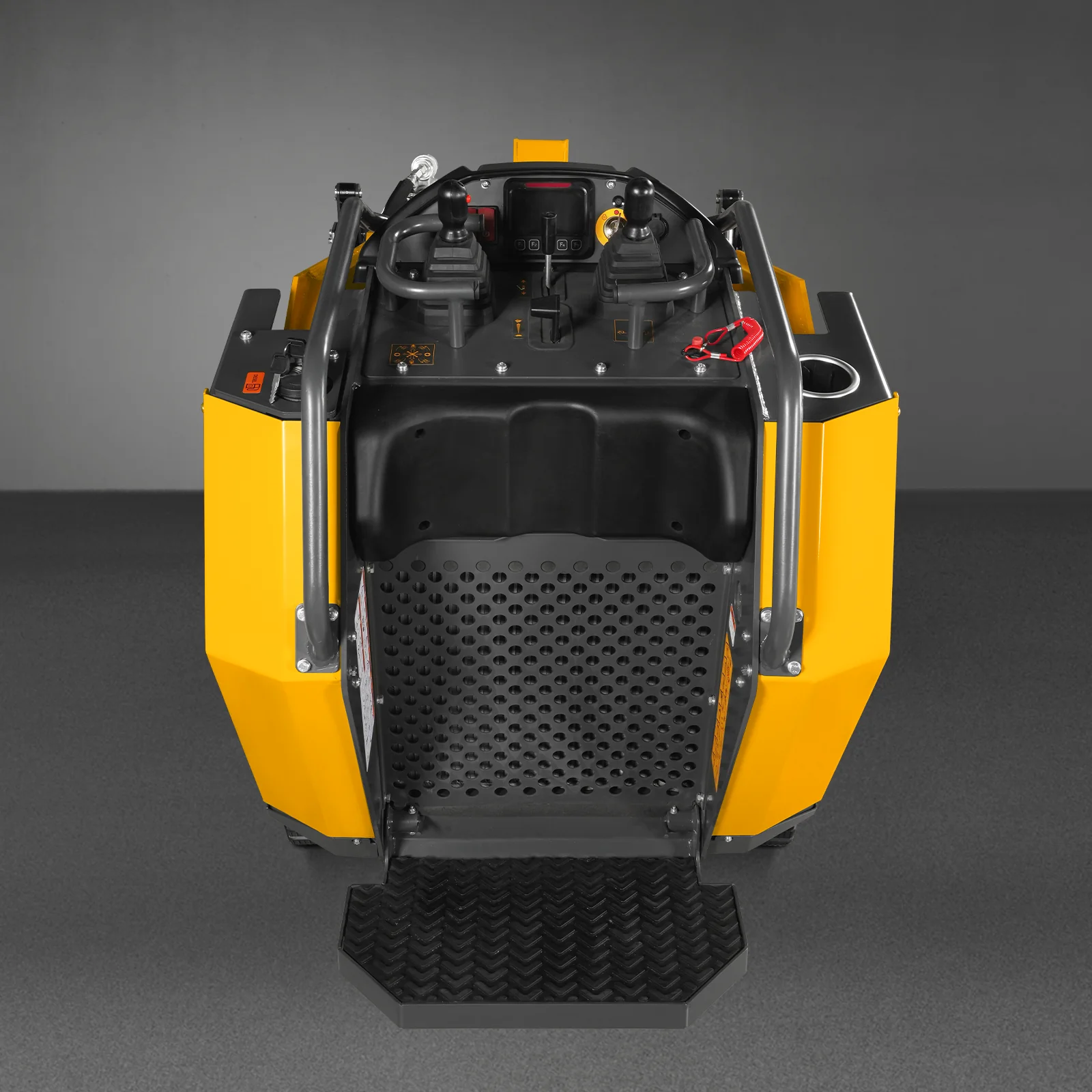 Mini Skid Steer Stand On Compact Track Loader ( 4 in 1 bucket included ) with 25HP KUBOTA D1105 Diesel Engine,  Common Industry Interface (CII),  CROBA  STL1000 - Image 117