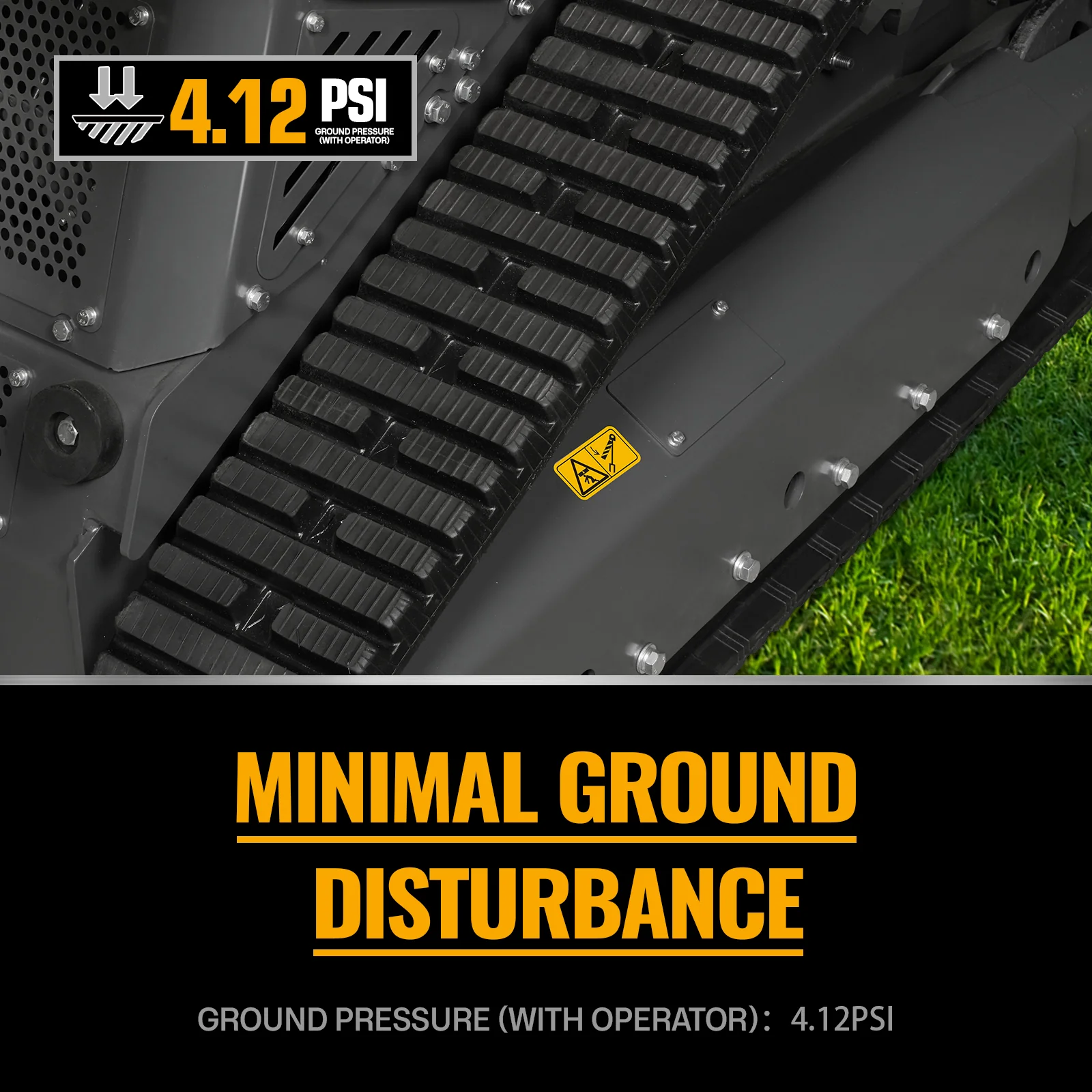 Mini Skid Steer Stand On Compact Track Loader ( 4 in 1 bucket included ) with 25HP KUBOTA D1105 Diesel Engine,  Common Industry Interface (CII),  CROBA  STL1000 - Image 20