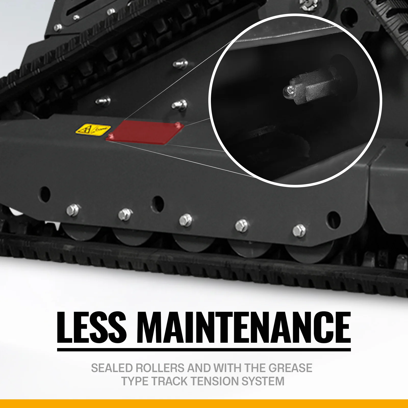 Mini Skid Steer Stand On Compact Track Loader ( 4 in 1 bucket included ) with 25HP KUBOTA D1105 Diesel Engine,  Common Industry Interface (CII),  CROBA  STL1000 - Image 32