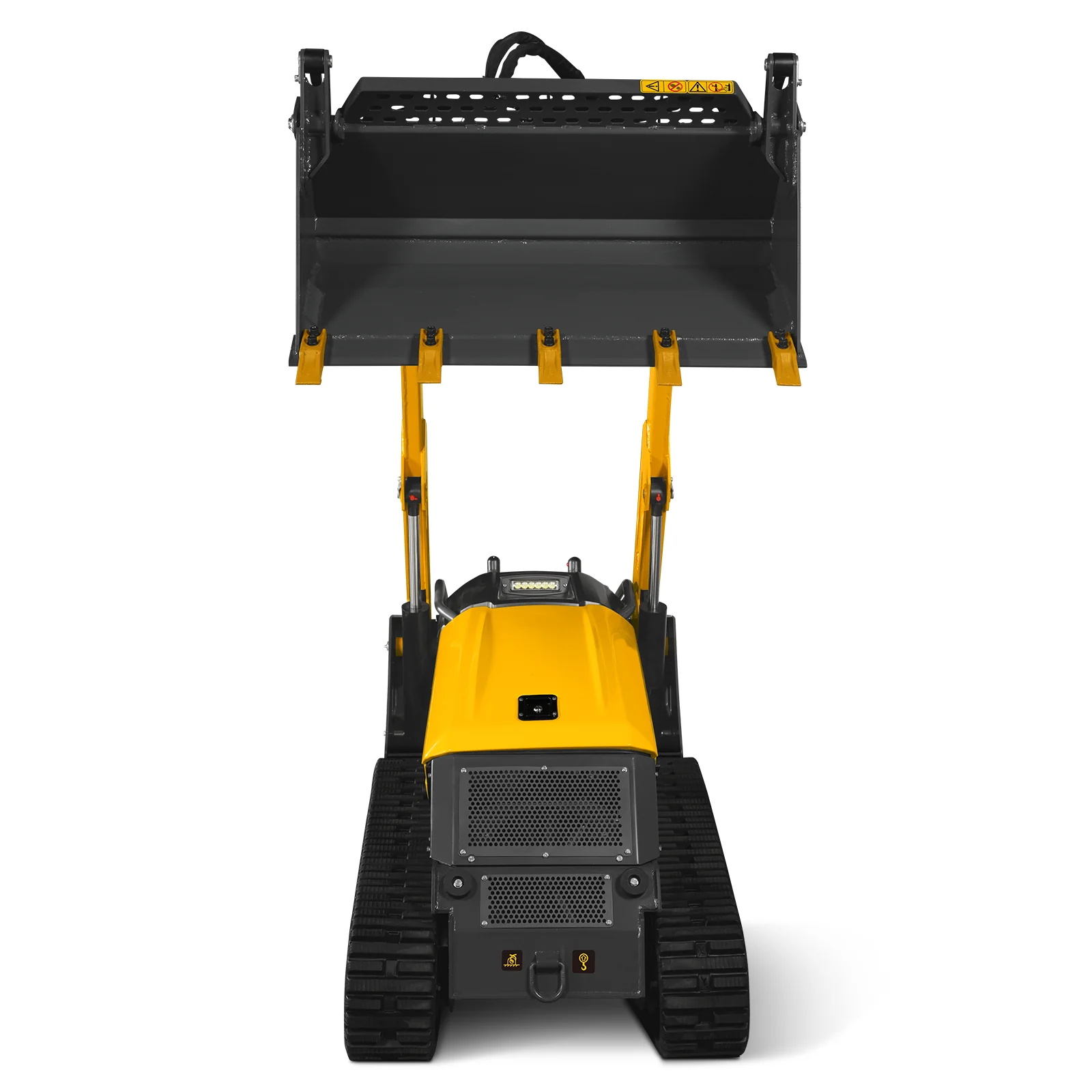 Mini Skid Steer Stand On Compact Track Loader ( 4 in 1 bucket included ) with 25HP KUBOTA D1105 Diesel Engine,  Common Industry Interface (CII),  CROBA  STL1000 - Image 62