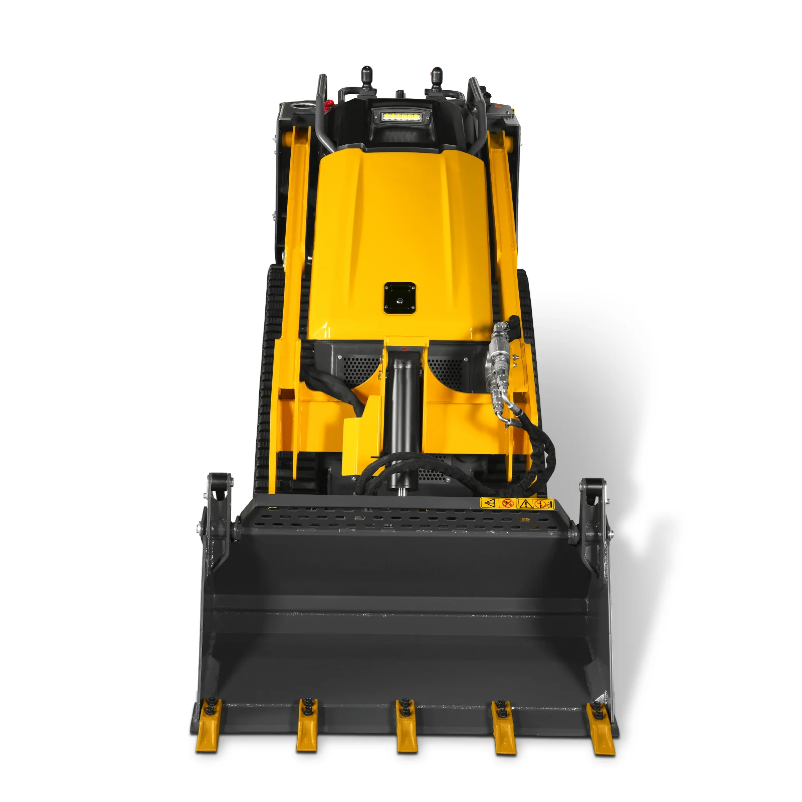 Mini Skid Steer Stand On Compact Track Loader ( 4 in 1 bucket included ) with 25HP KUBOTA D1105 Diesel Engine,  Common Industry Interface (CII),  CROBA  STL1000 - Image 67