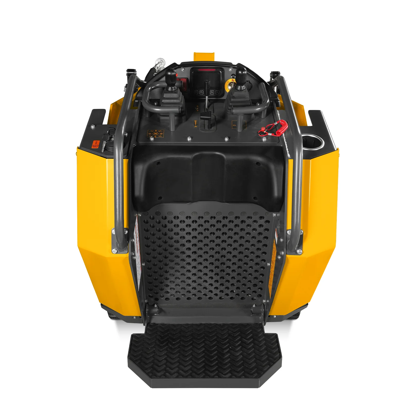 Mini Skid Steer Stand On Compact Track Loader ( 4 in 1 bucket included ) with 25HP KUBOTA D1105 Diesel Engine,  Common Industry Interface (CII),  CROBA  STL1000 - Image 74