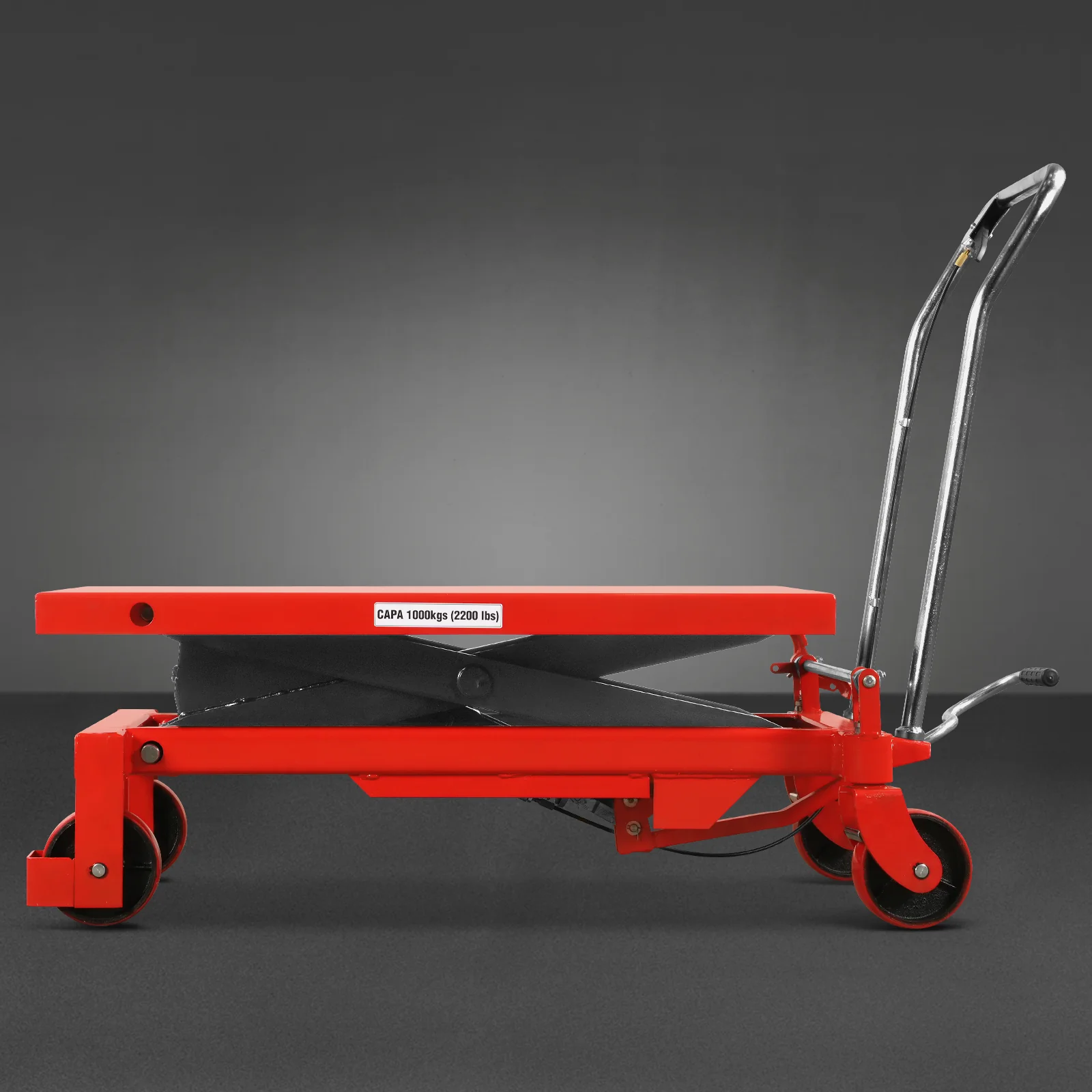 Mobile Scissor Lift Table Cart 2200lbs Capacity, Platform Size, 39.4” x 20.2”, Height 39.4” , TF22 - Image 6