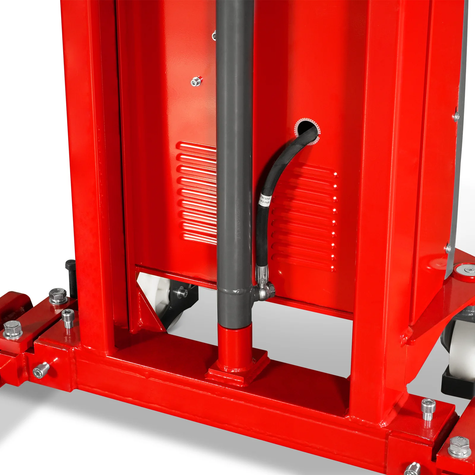 3300lbs Semi-Electric Straddle Stacker,  118" Lift,  Adjustable Legs & Forks,  S33-118S - Image 10