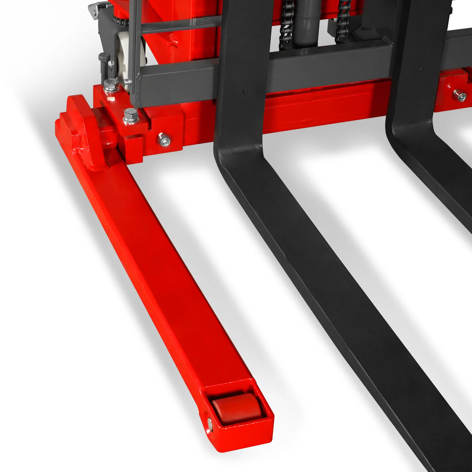 3300lbs Semi-Electric Straddle Stacker,  118" Lift,  Adjustable Legs & Forks,  S33-118S - Image 12