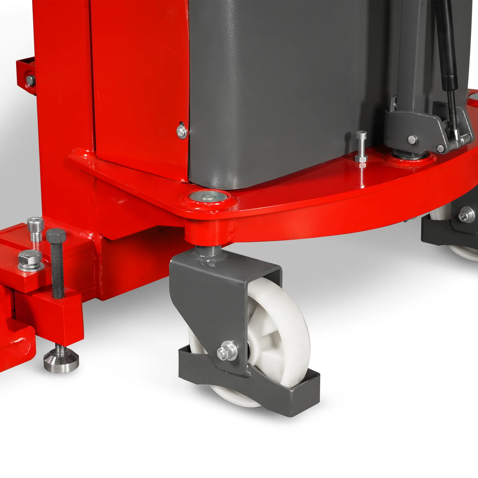 3300lbs Semi-Electric Straddle Stacker,  118" Lift,  Adjustable Legs & Forks,  S33-118S - Image 14