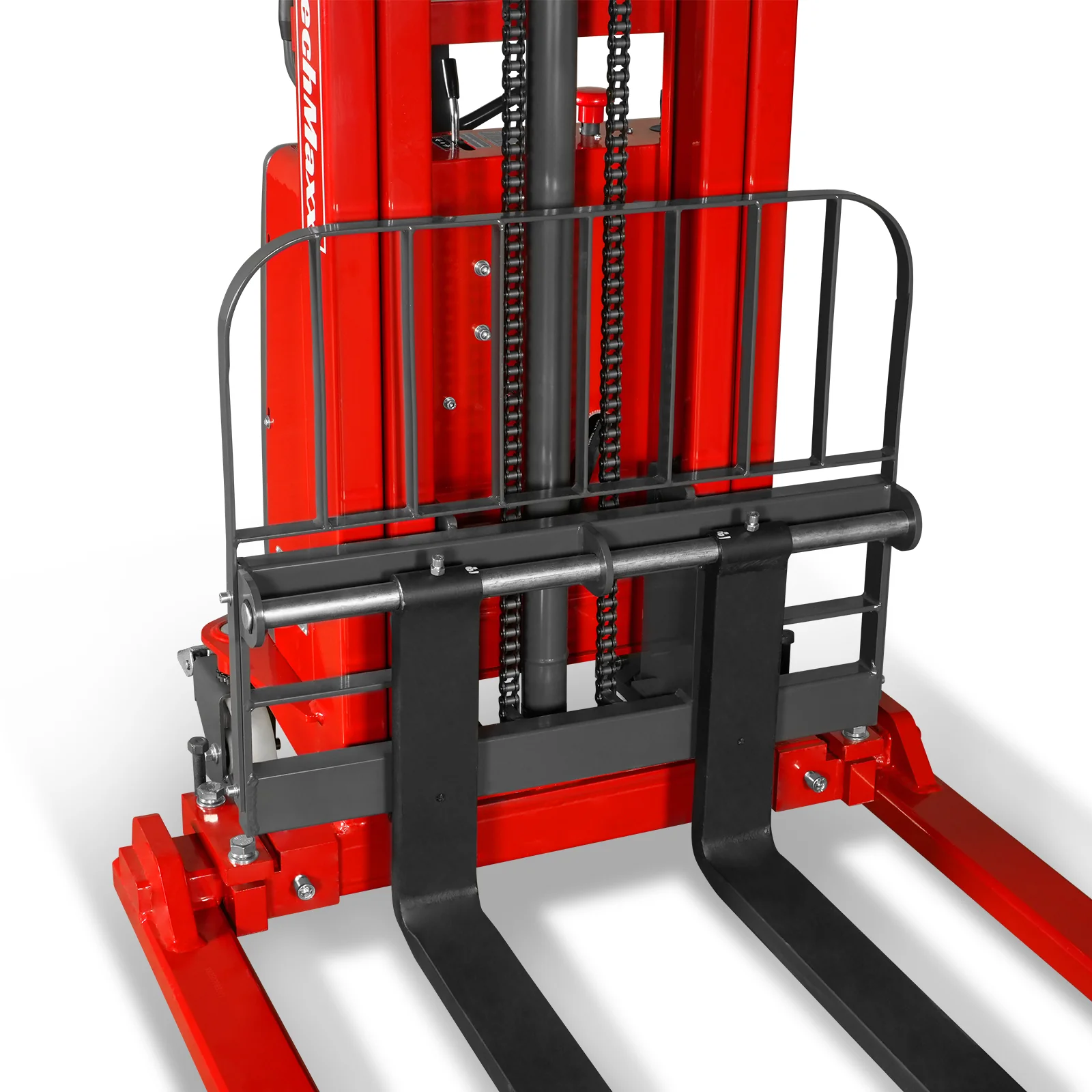 3300lbs Semi-Electric Straddle Stacker,  118" Lift,  Adjustable Legs & Forks,  S33-118S - Image 15