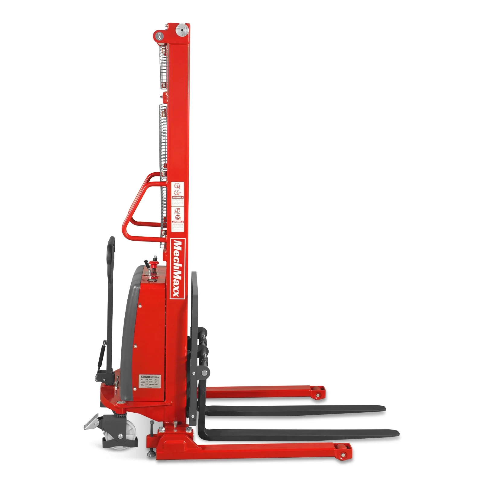 3300lbs Semi-Electric Straddle Stacker,  138" Lift,  Adjustable Legs & Forks,  S33-138S - Image 22