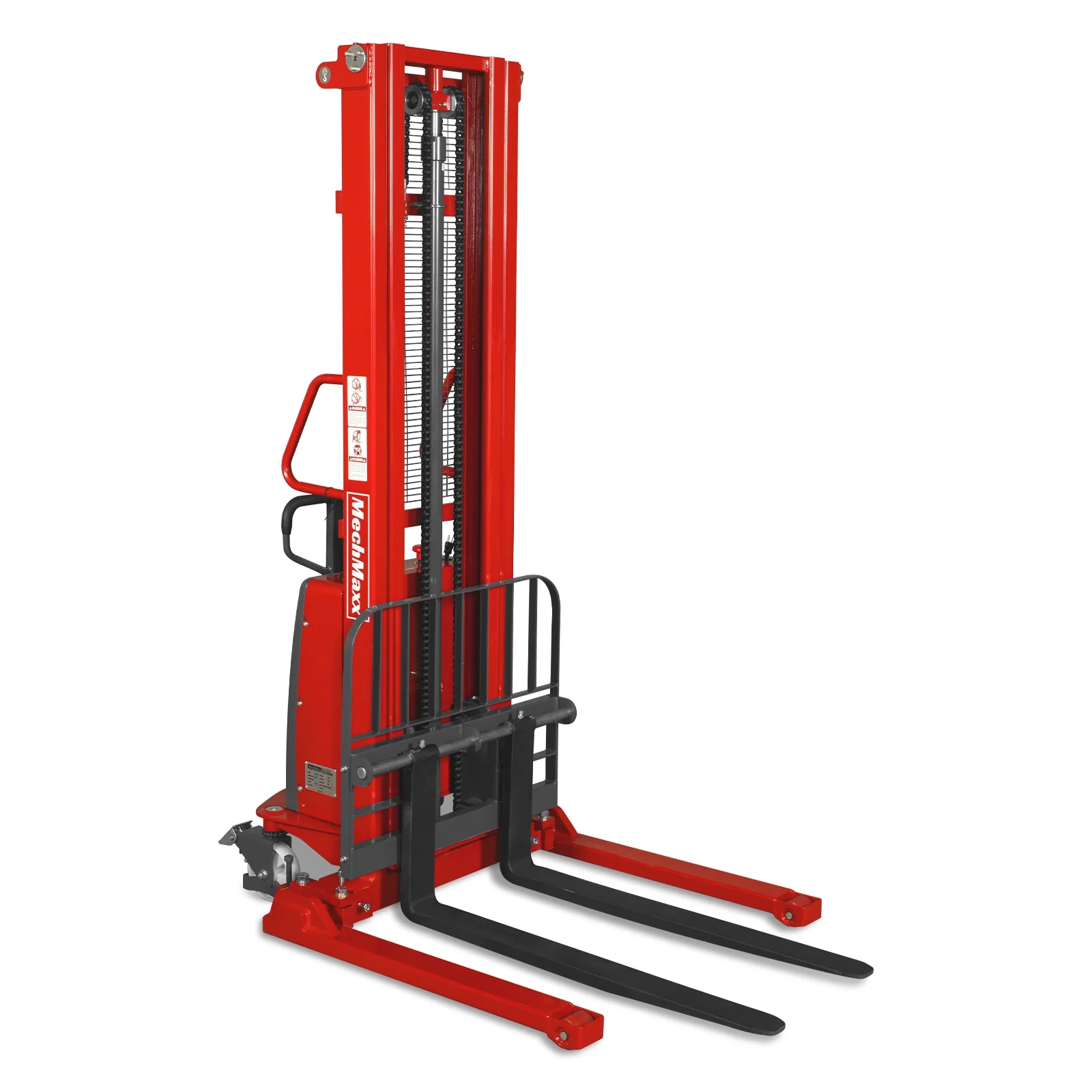 3300lbs Semi-Electric Straddle Stacker,  138" Lift,  Adjustable Legs & Forks,  S33-138S - Image 23