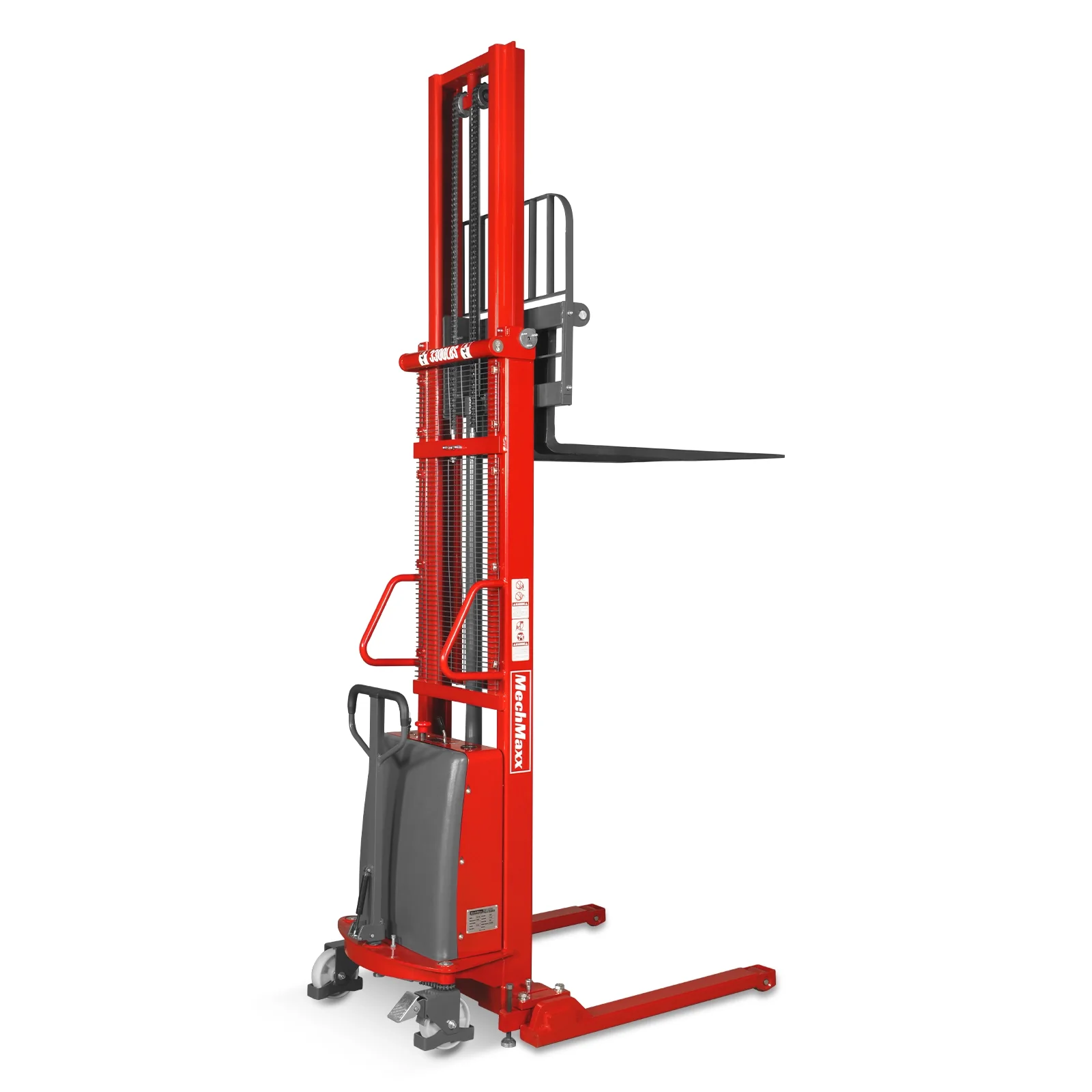 3300lbs Semi-Electric Straddle Stacker,  138" Lift,  Adjustable Legs & Forks,  S33-138S - Image 27