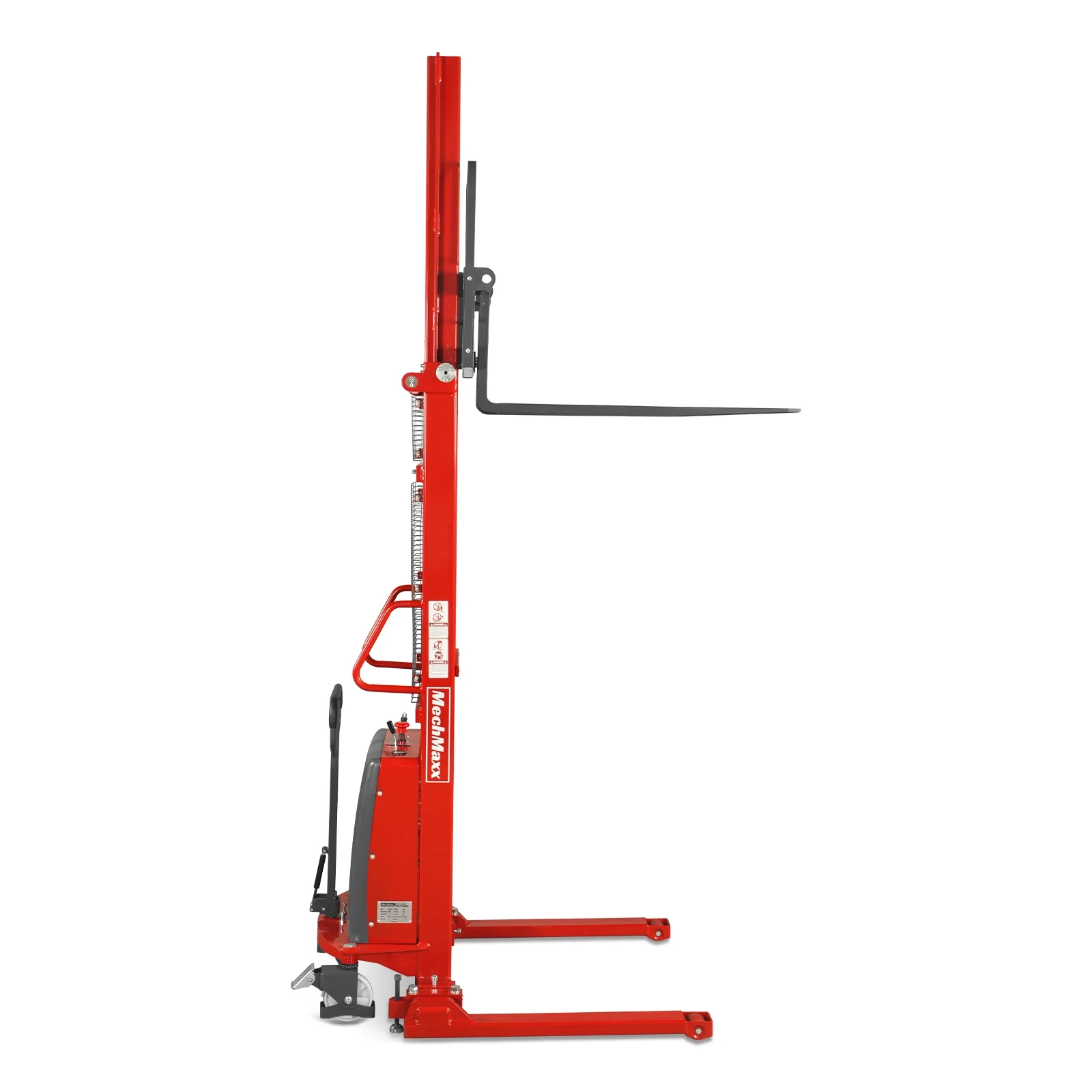 3300lbs Semi-Electric Straddle Stacker,  138" Lift,  Adjustable Legs & Forks,  S33-138S - Image 28