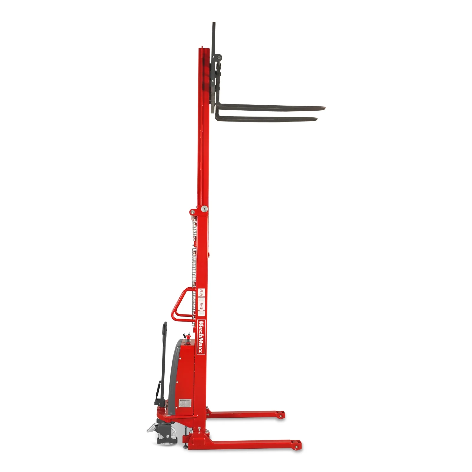 3300lbs Semi-Electric Straddle Stacker,  138" Lift,  Adjustable Legs & Forks,  S33-138S - Image 29