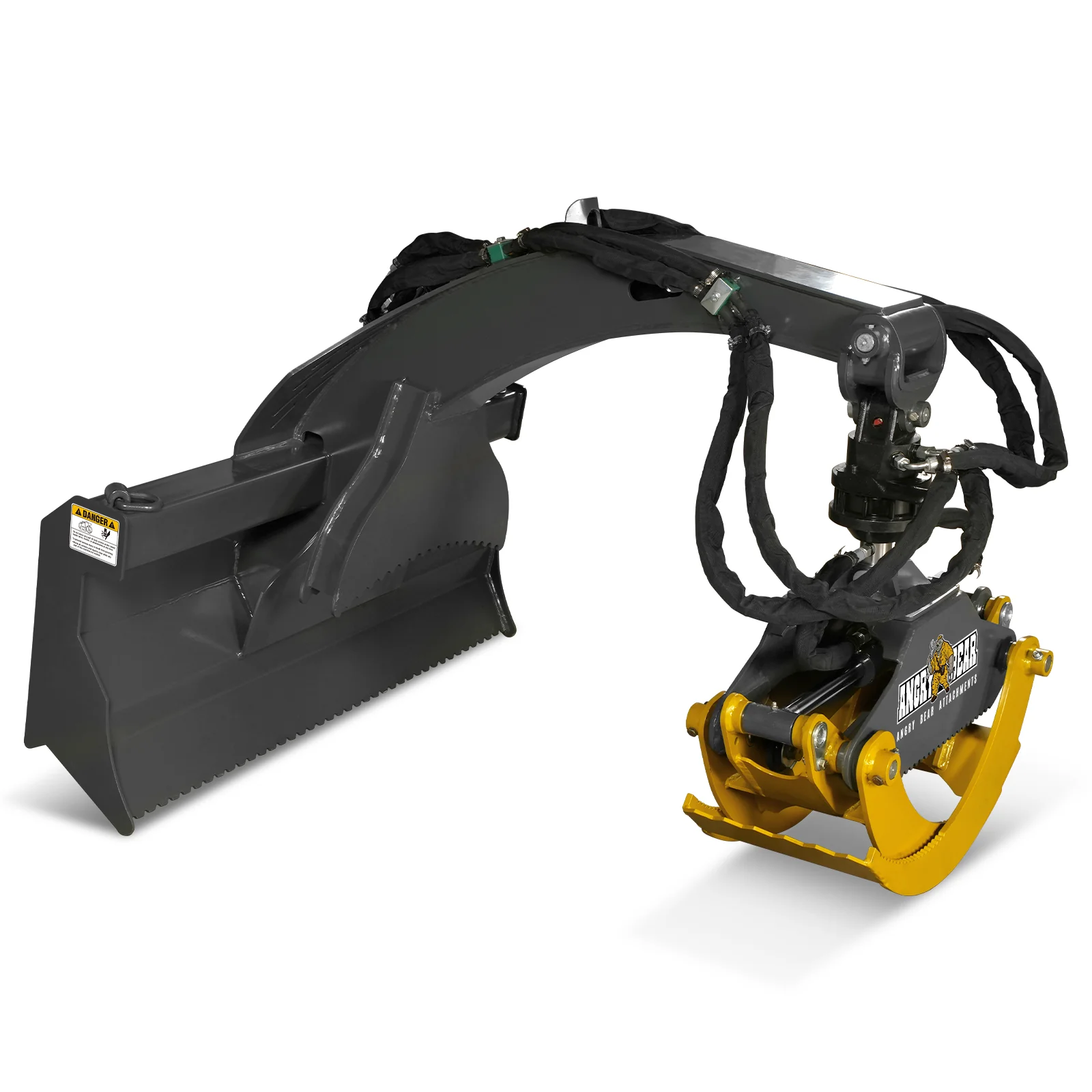 50" Skid Steer Rotary Log Grapple,  360° Rotation,  3000 Lbs Capacity - Image 18