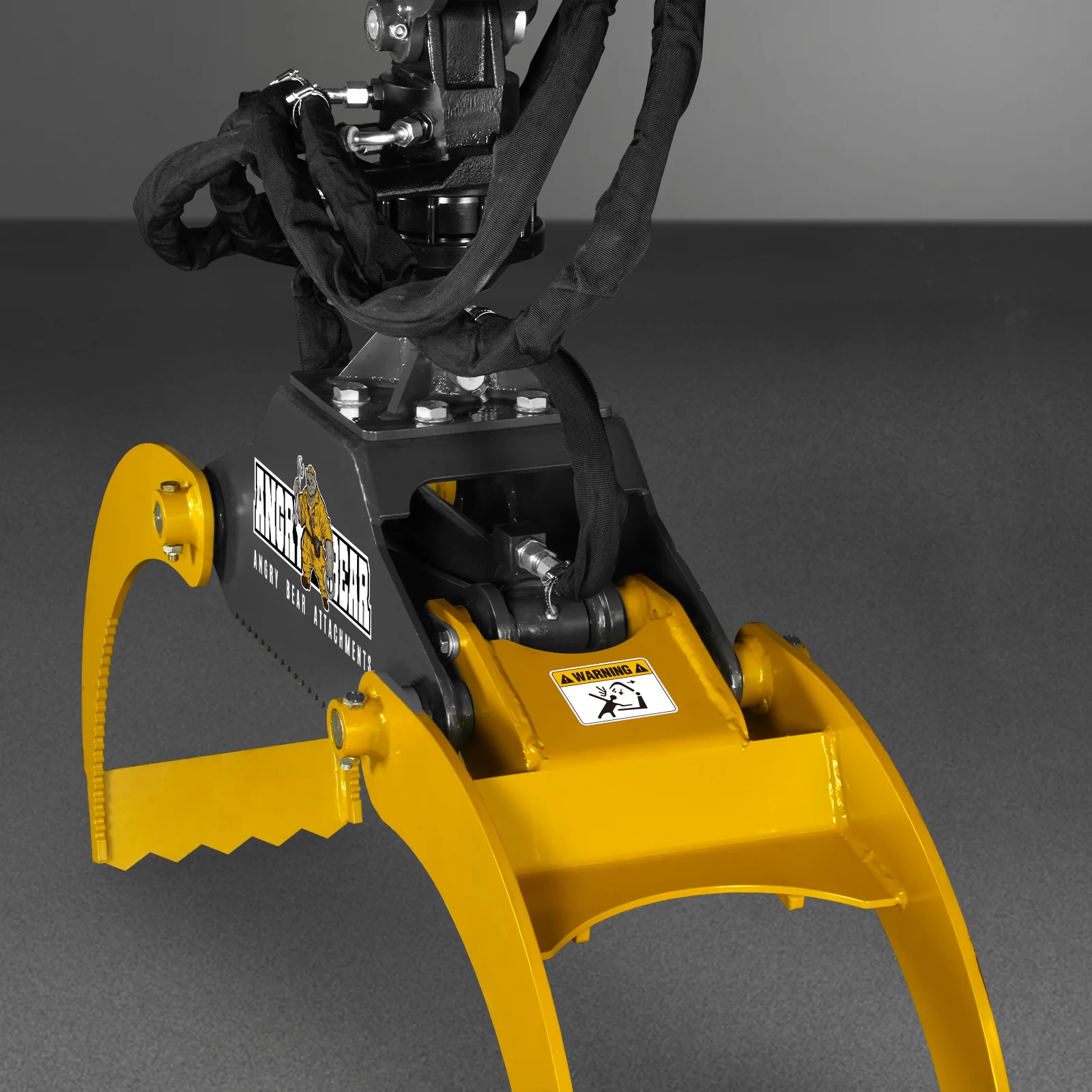 50" Skid Steer Rotary Log Grapple,  360° Rotation,  3000 Lbs Capacity - Image 6