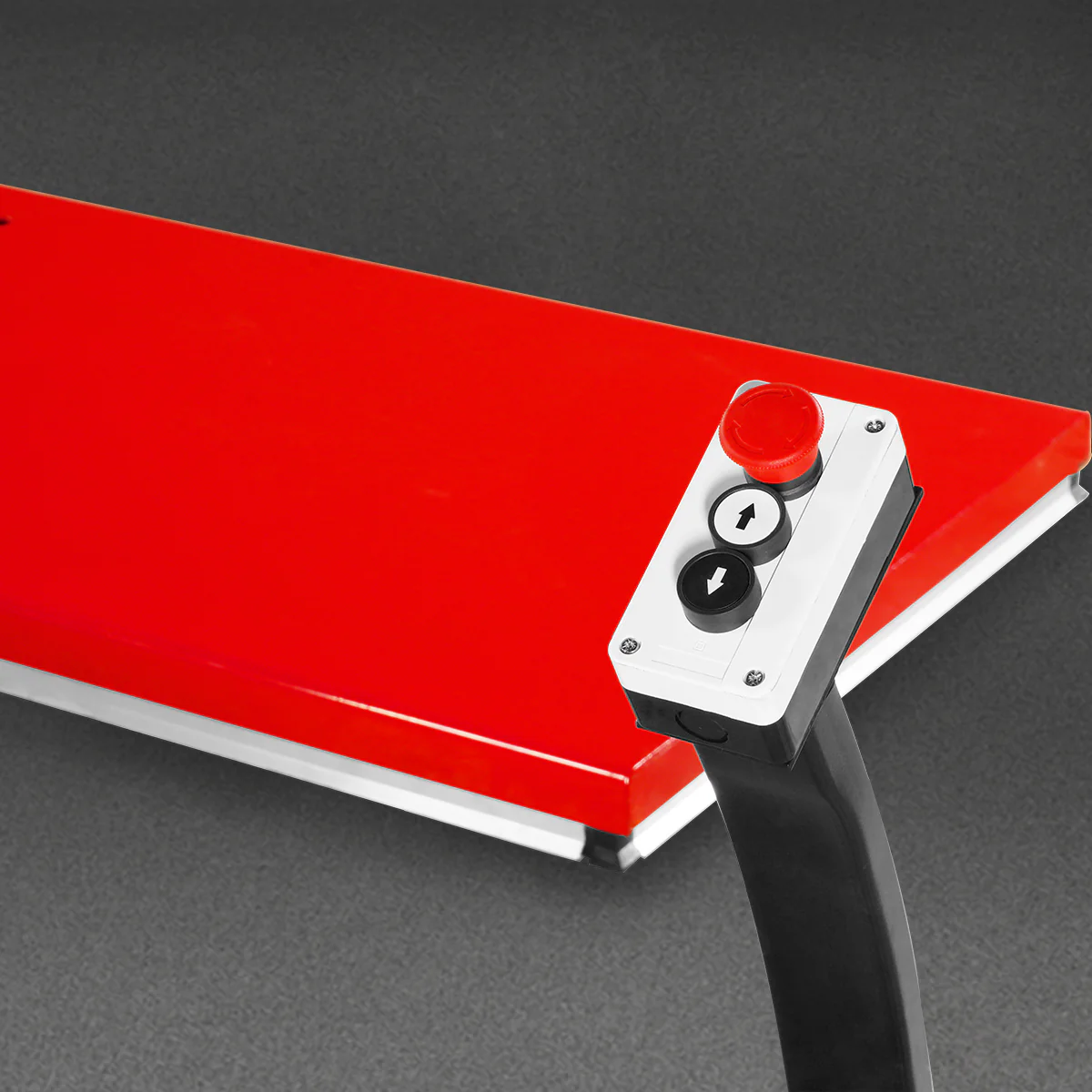 Stationary Electric Hydraulic Parallel Double Scissor Lift Table 3300lb Capacity,  108.3" x 31.5" Platform,  33.9" Lift Height,  UL Certified Motor,  ELT33P - Image 8