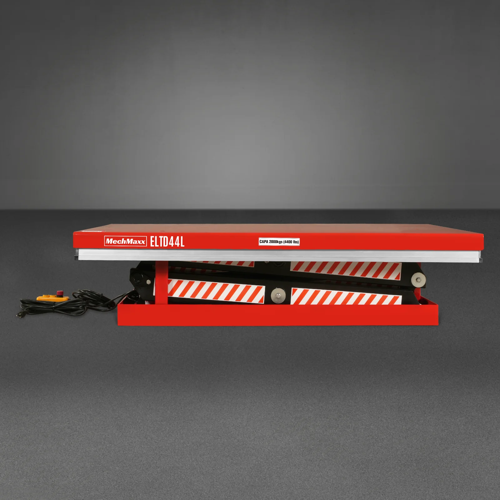 4400 lb Capacity Stationary Electric Hydraulic Double Scissor Lift Table - 63" x 39.4" Platform,  70.1" Lift Height,  UL Certified Motor,  ELTD44L - Image 19