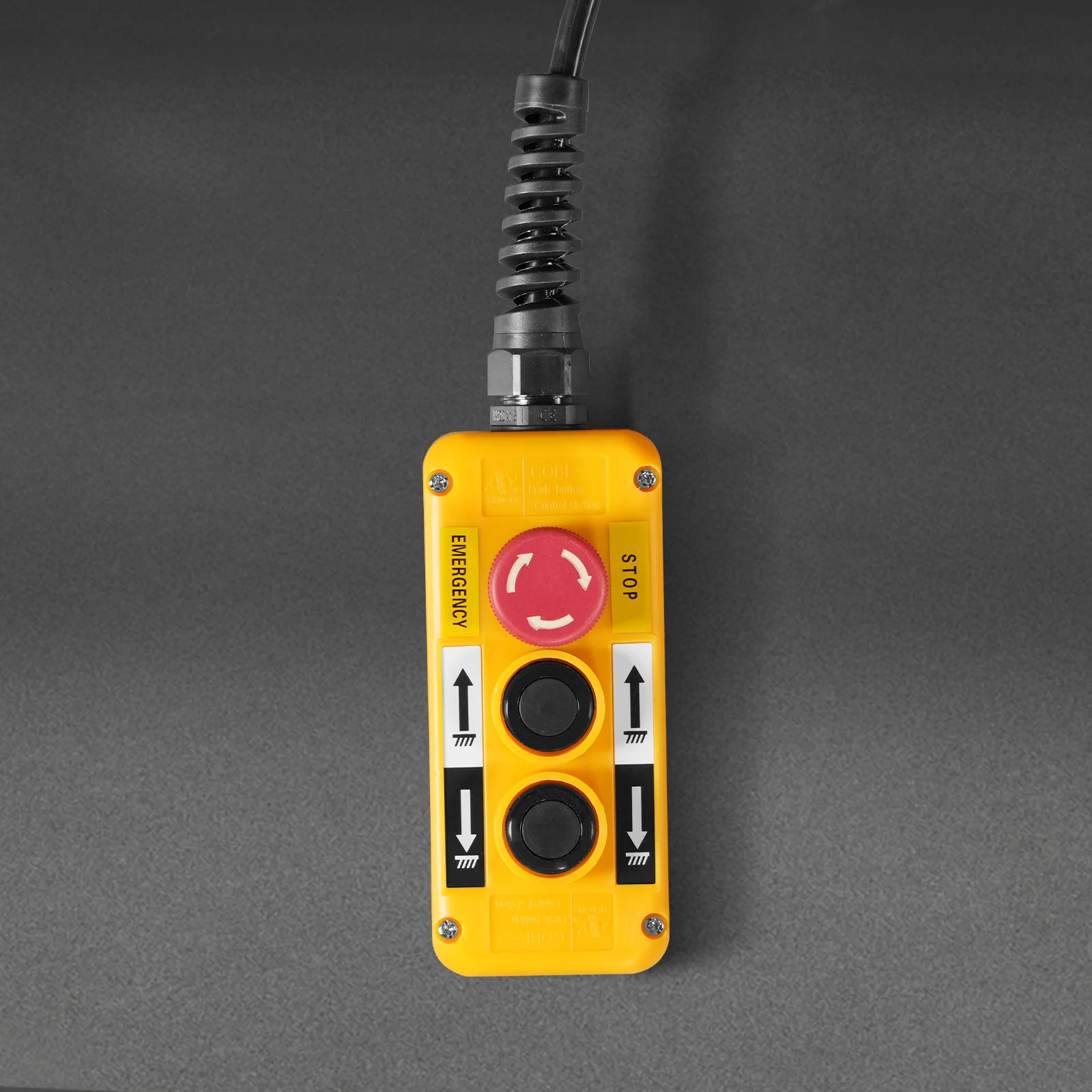 4400 lb Capacity Stationary Electric Hydraulic Double Scissor Lift Table - 63" x 39.4" Platform,  70.1" Lift Height,  UL Certified Motor,  ELTD44L - Image 9