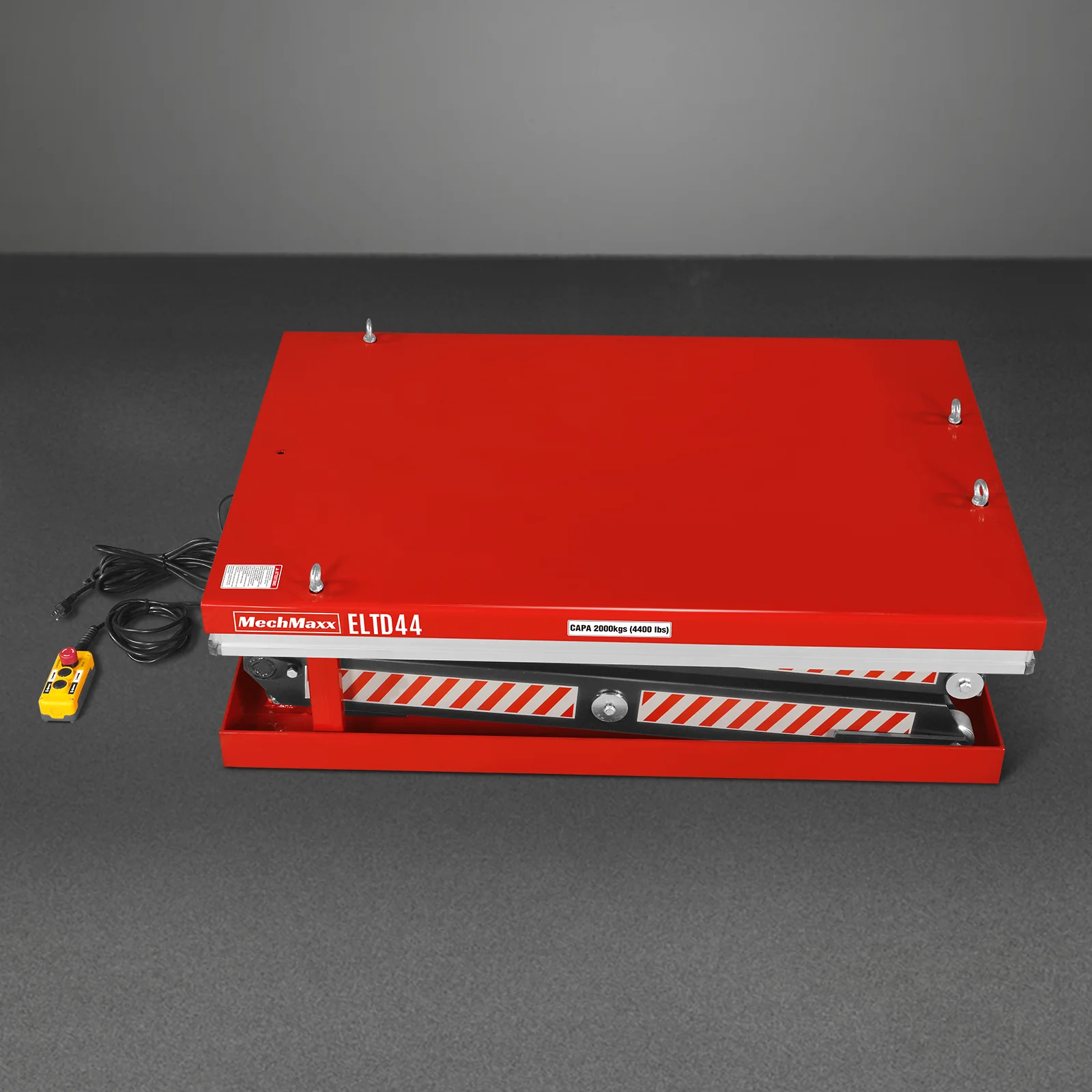 4400lbs Capacity Stationary Electric Hydraulic Double Scissor Lift Table,  51.2" x 33.5" Platform,  70.1" Lift Height,  UL Certified Motor,  ELTD44 - Image 18