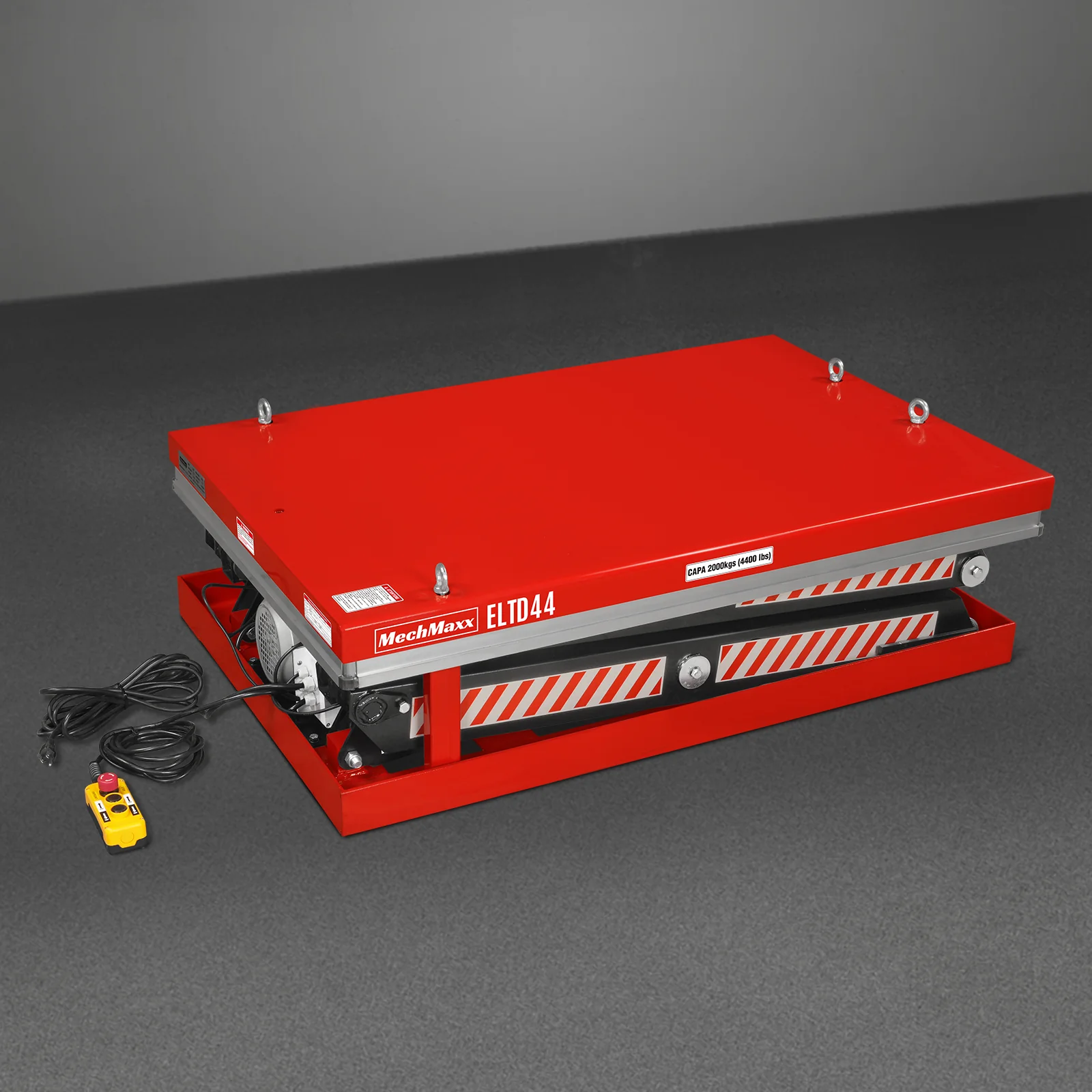 4400lbs Capacity Stationary Electric Hydraulic Double Scissor Lift Table,  51.2" x 33.5" Platform,  70.1" Lift Height,  UL Certified Motor,  ELTD44 - Image 19