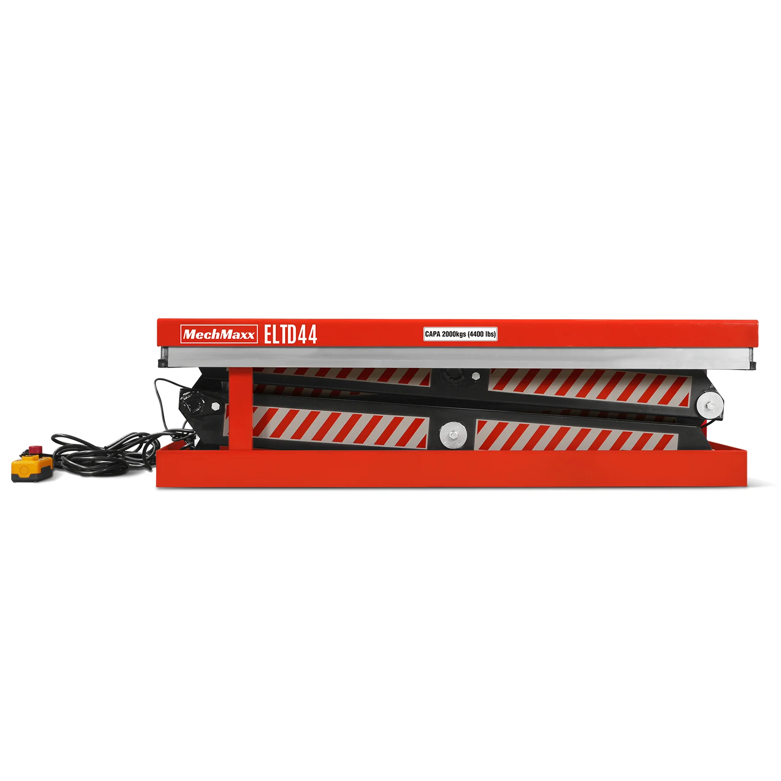 4400lbs Capacity Stationary Electric Hydraulic Double Scissor Lift Table,  51.2" x 33.5" Platform,  70.1" Lift Height,  UL Certified Motor,  ELTD44 - Image 4