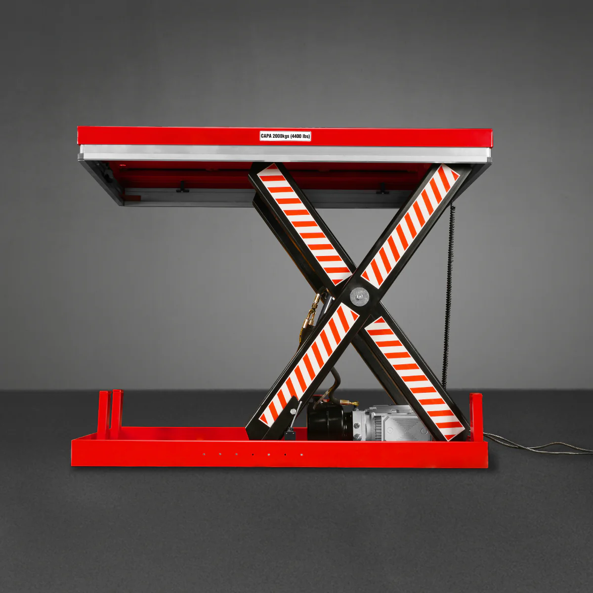 4400lbs Capacity Stationary Powered Hydraulic Lift Table,  51.2" x 33.5" Platform,  41.3" Lift Height,  UL Certified Motor,  ELT44 - Image 11