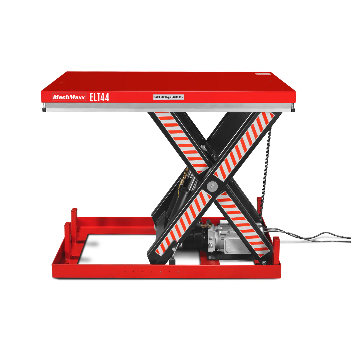 4400lbs Capacity Stationary Powered Hydraulic Lift Table,  51.2" x 33.5" Platform,  41.3" Lift Height,  UL Certified Motor,  ELT44 - Image 15