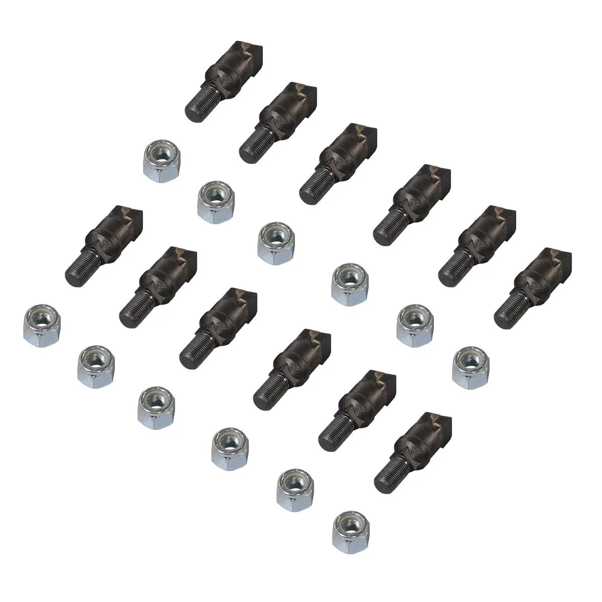 ( 1 Pack / 12 Pcs ) Teeth and Nut for Stump Grinder SG24; SG24PRO; SG30PRO; SG61, 1 Pack 12 teeth (SKU: 150151;150151G;150181;150181G;150182;150182G;150501) - Image 3