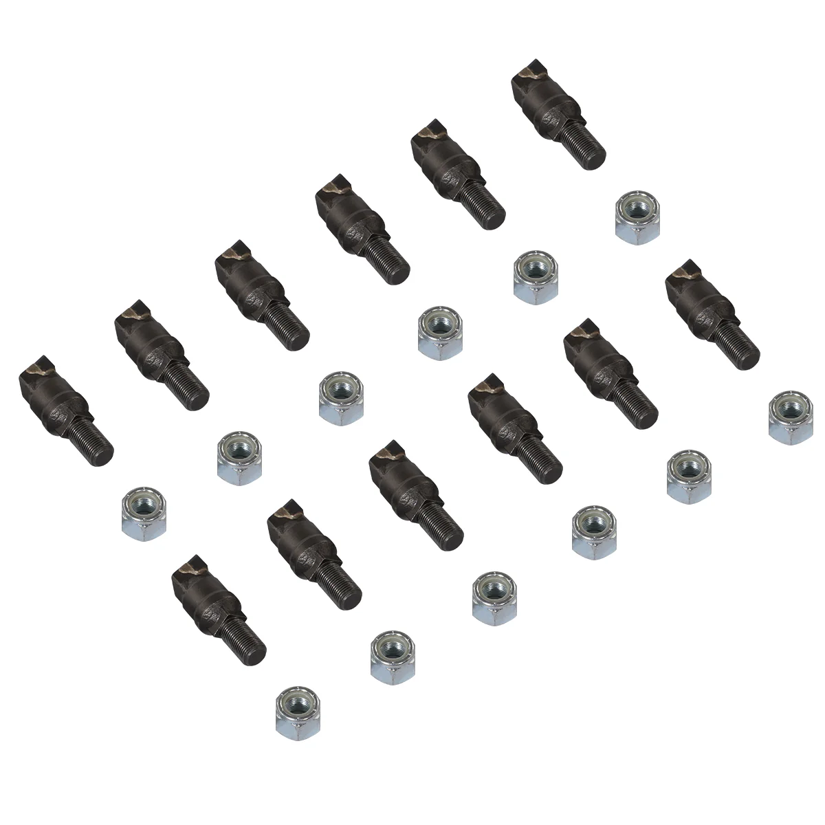 ( 1 Pack / 12 Pcs ) Teeth and Nut for Stump Grinder SG24; SG24PRO; SG30PRO; SG61, 1 Pack 12 teeth (SKU: 150151;150151G;150181;150181G;150182;150182G;150501) - Image 4