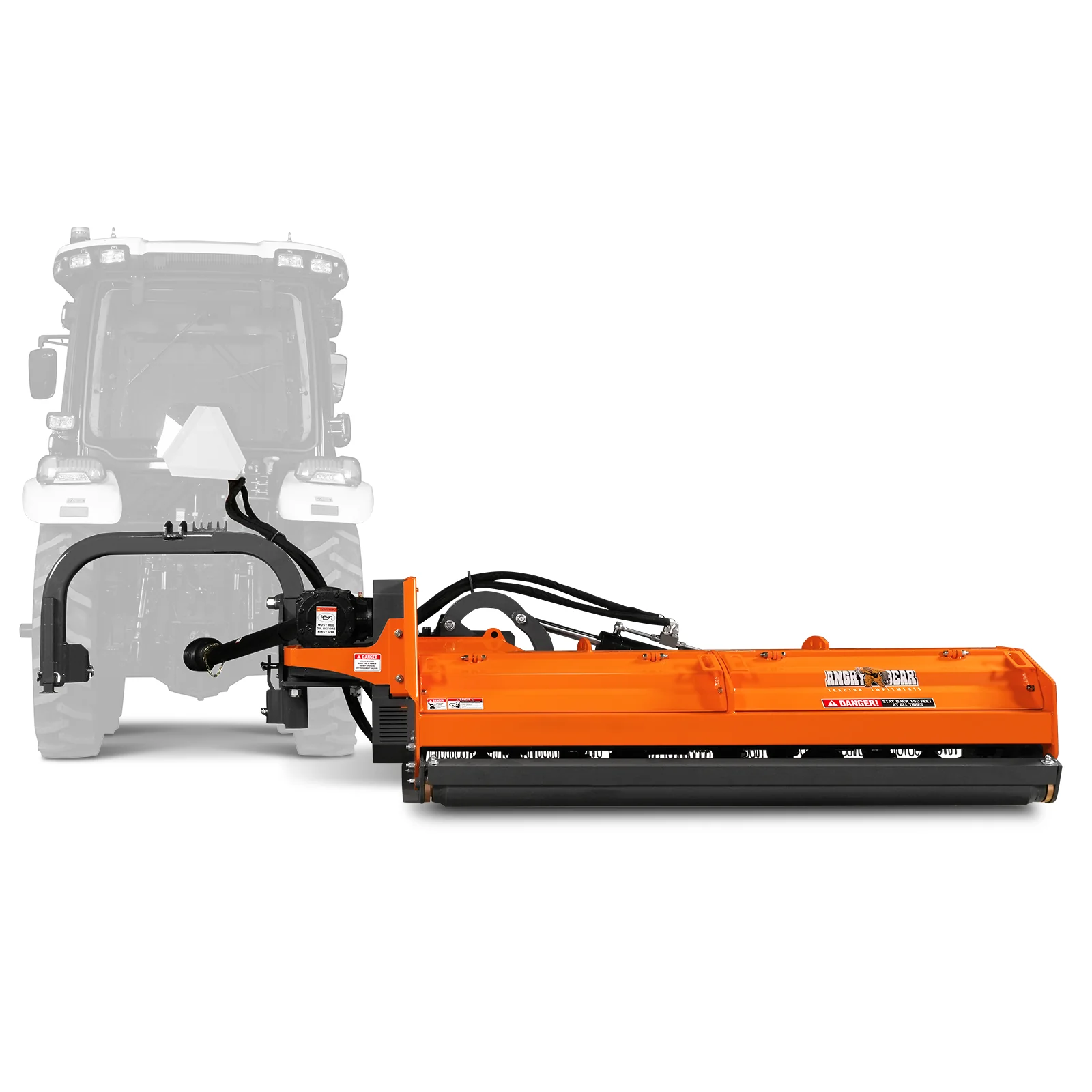 86" Heavy Duty 3Point Offset Ditch Bank Verge Flail Mower Italy CMR Gearbox,  90-120HP,  PTO Driven,  VBM86 - Image 13