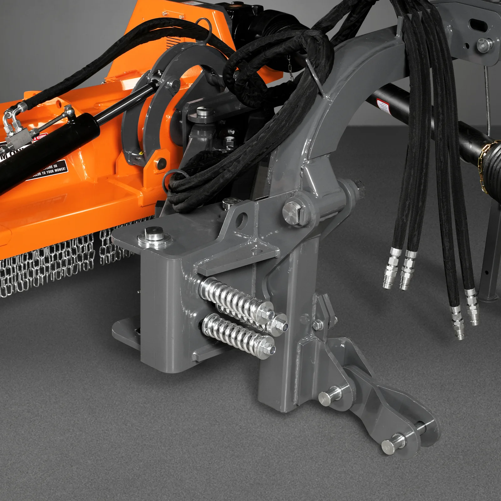 86" Heavy Duty 3Point Offset Ditch Bank Verge Flail Mower Italy CMR Gearbox,  90-120HP,  PTO Driven,  VBM86 - Image 5